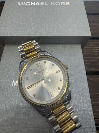 Reloj Michael Kors Dorado y Plateado