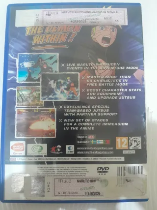 Naruto Shippuden Ultimate Ninja 5 PS2