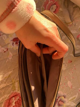 Bolso efecto piel serpiente