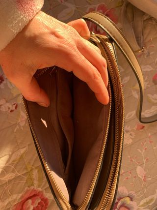 Bolso efecto piel serpiente