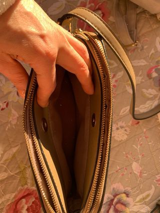 Bolso efecto piel serpiente