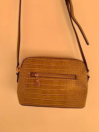 Bolso efecto piel serpiente