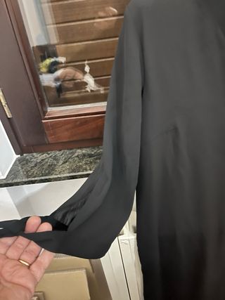 Vestito Fiorella Rubino taglia unica nero