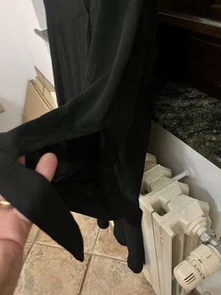 Vestito Fiorella Rubino taglia unica nero