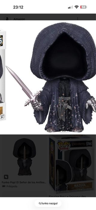 Lote 2 Funko Pop El Señor de los Anillos
