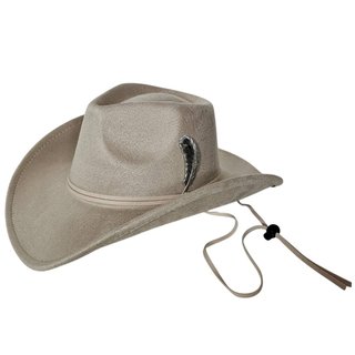 Sombrero Cowboy Vaquero Beige Talla Ajustable