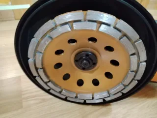 Lijadora hormigón disco 180mm nueva