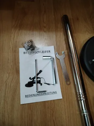 Lijadora hormigón disco 180mm nueva