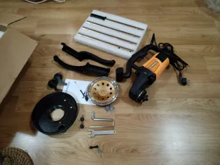 Lijadora hormigón disco 180mm nueva