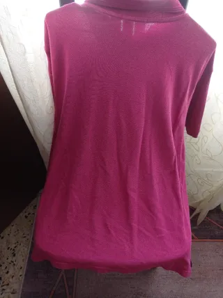 Polo Carolina Herrera Talla XL Rosa