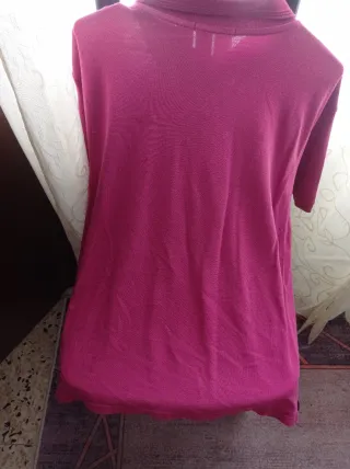 Polo Carolina Herrera Talla XL Rosa