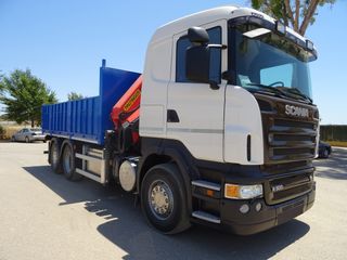 Scania R 500-CAMIONES GRUA