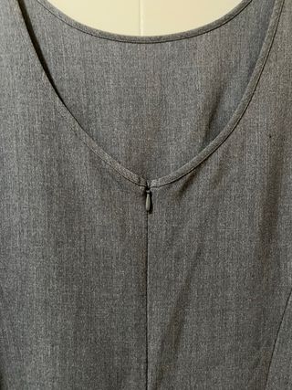 Vestido de invierno gris