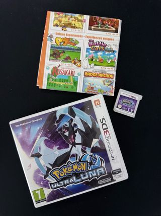 Pokémon Ultraluna 3DS Juego Cartucho + Caja