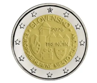 ESLOVAQUIA 2026 DE 2€ CONMEMORATIVA S/C, TRENCIN.