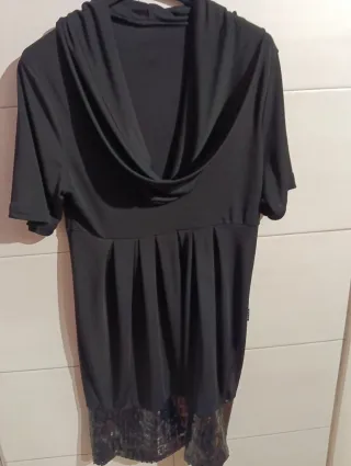 Vestito donna nero con paillettes