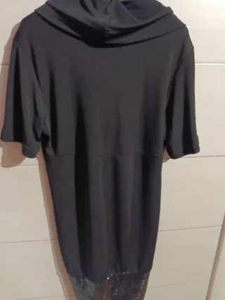 Vestito donna nero con paillettes
