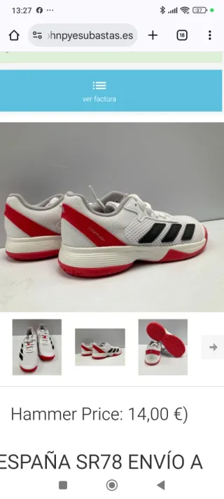 Zapatillas Adidas Courtflash k