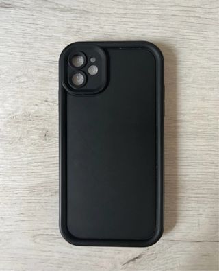 funda silicona negra iphone 11/XR