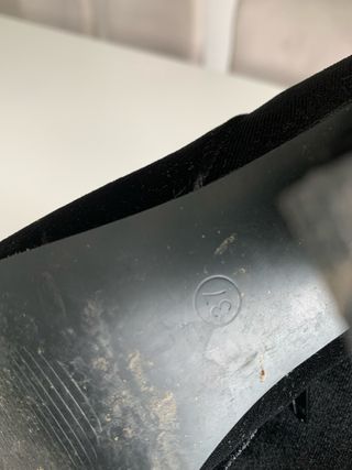 Botas pretas de cano alto