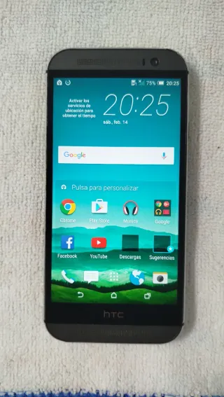 Móvil HTC ONE M8, Plata