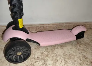 Patinete evolutivo rosa