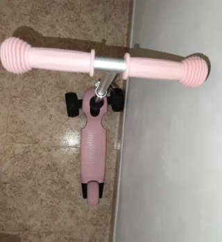 Patinete evolutivo rosa