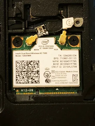 Placa WiFi Intel 7260HMW Dual Band AC
