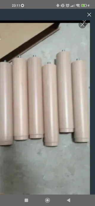 Gambe per tappeti (6 unità)