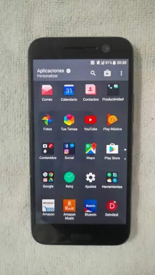 Móvil HTC 10, Negro