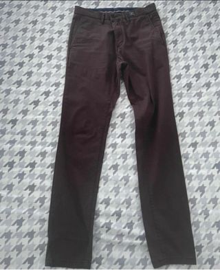 Pantaloni Chino Tommy Hilfiger Taglia 48 Marrone