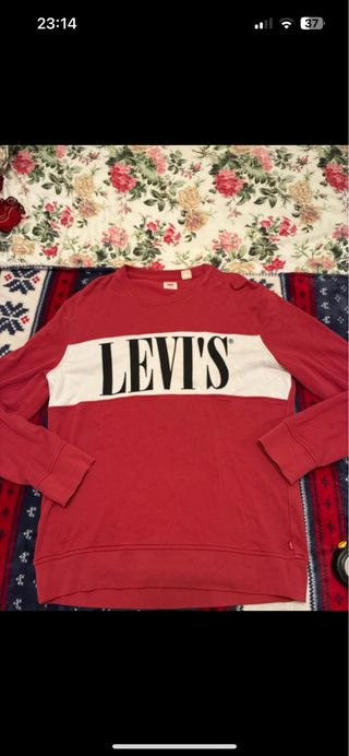 Sudadera Levi's Roja Talla M