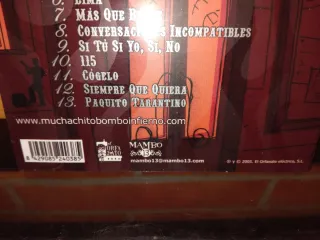 CD Muchachito Bombo Infierno - Vamos que nos Vamos
