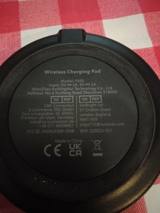 Cargador Inalámbrico Yootech F500 + Cable USB-C