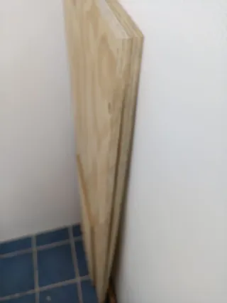 Dos tablones de madera marina