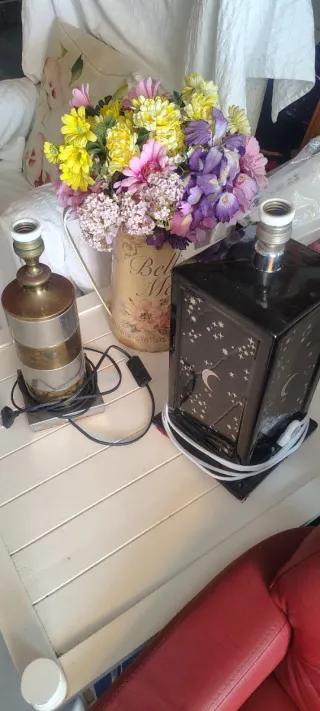 Lámparas de Sobremesa Metálicas y Plástico