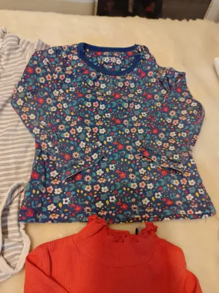 Lote ropa niña 6-9 meses manga larga