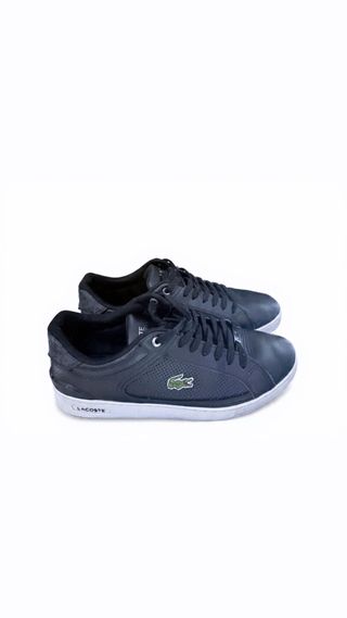 Zapatos Lacoste Hombre Negros