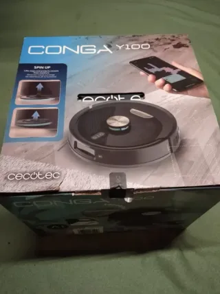 Robot Aspirador Conga Y100 Spin AI Cecotec