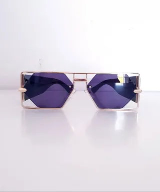 GAFAS UNISEX LENTE HEXAGONAL