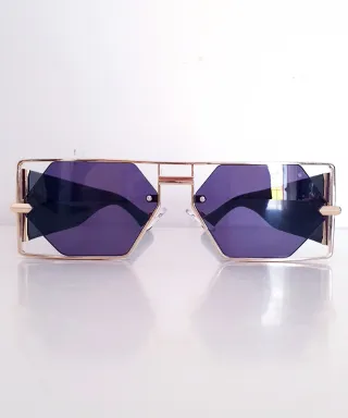 GAFAS UNISEX LENTE HEXAGONAL