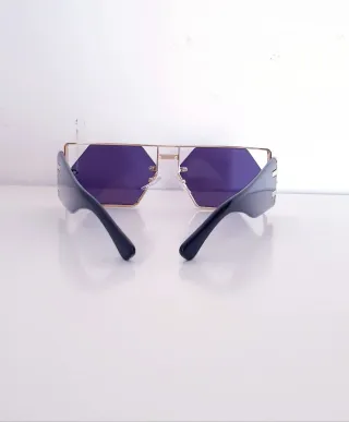 GAFAS UNISEX LENTE HEXAGONAL