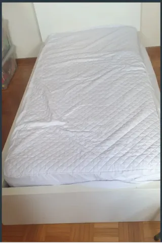 Estructura Cama IKEA MALM Blanca 90x200