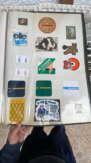 Pegatinas Vintage Varias Marcas