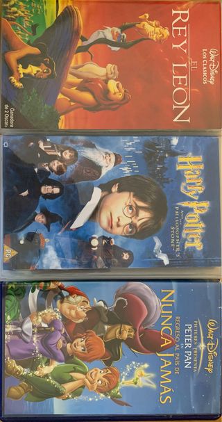 Lote VHS Películas Infantiles Variadas