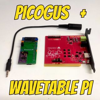 PicoGUS Gravis UltraSound + Wavetable Pi MT32