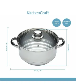 Kitchen Craft Clearview - Vaporiera Universale
