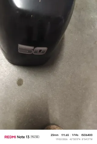 Capota de motor negra