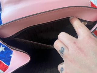 Bolso CH Carolina Herrera Rosa Dorado