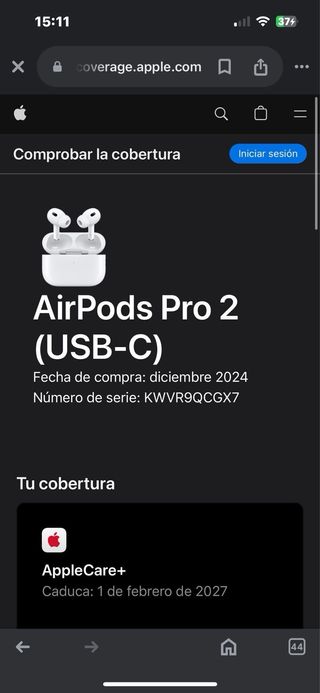 AirPods Pro (2ª gen) con MagSafe (USB-C)